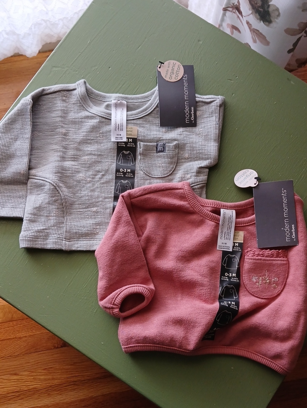 Gerber organics-girls l/s shirts (2)